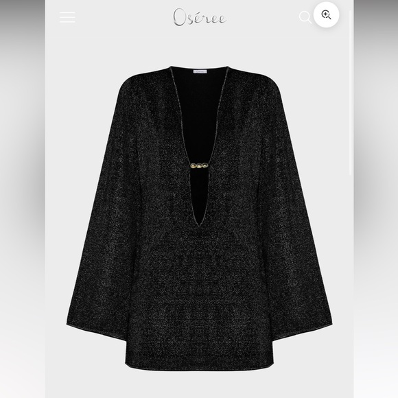 Oseree GLAZED LUMIÈRE KAFTAN - Picture 1 of 11